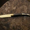 Hot Opinel Coffret de 2 couteaux de table Kintsugi Charbon Lame Or