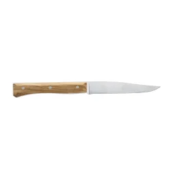 New Opinel Coffret de 4 couteaux de table Facette Olivier