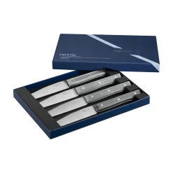 Online Opinel Coffret de 4 couteaux de table Facette Ardoise Microdenté