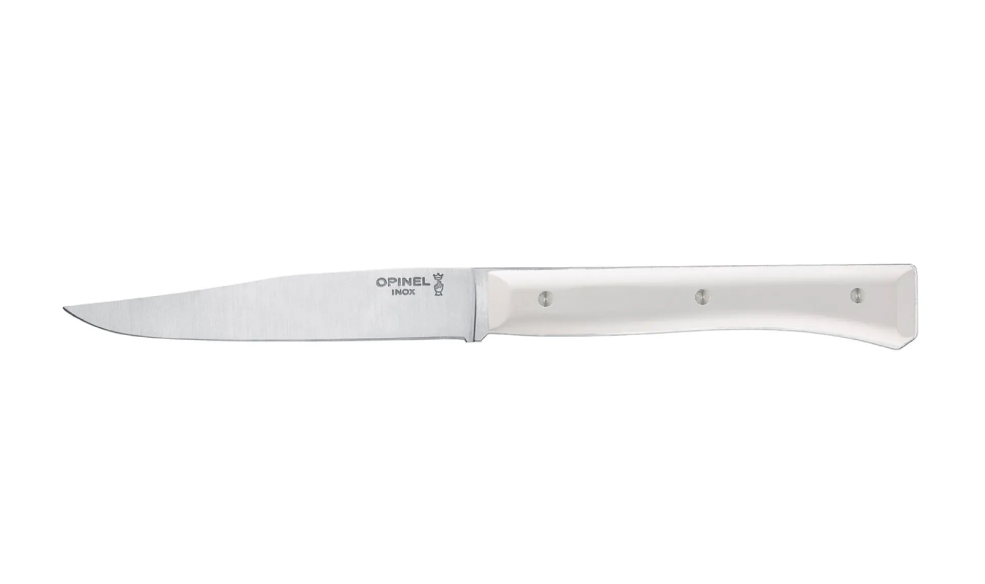 Outlet Opinel Coffret de 4 couteaux de table Facette Blanc