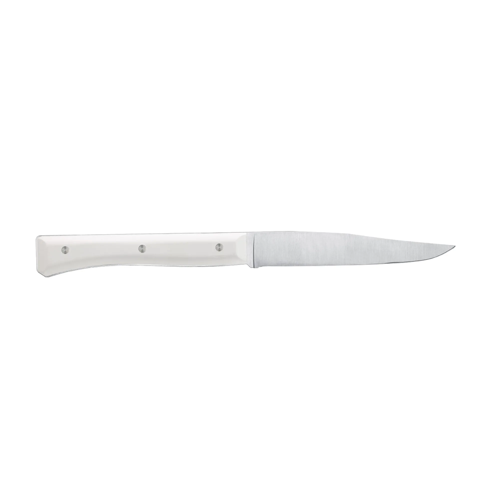 Outlet Opinel Coffret de 4 couteaux de table Facette Blanc