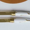Outlet Opinel Coffret de 2 couteaux de table Kintsugi Blanc Lame Or