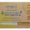 Best Opinel Coffret de 4 couteaux de table N°125 Bon Appétit Sud