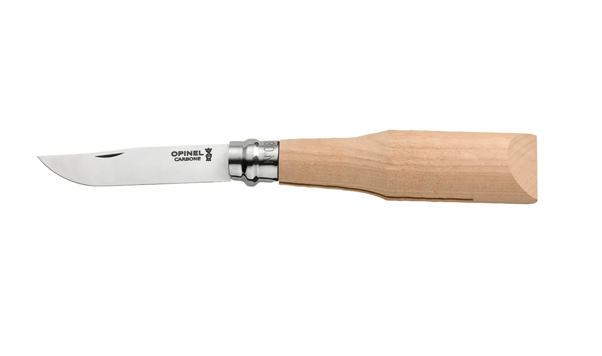 New Opinel Ebauche N°08 Merisier Carbone