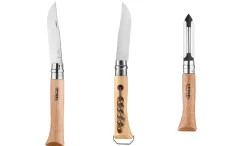 New Opinel Kit Cuisine Nomade avec N°10 Tire-Bouchon Décapsuleur