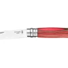 New Opinel N°08 Bouleau Lamellé Rouge
