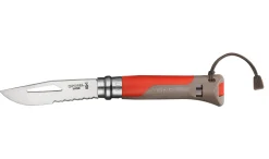 Opinel N°08 Outdoor Terre / Rouge