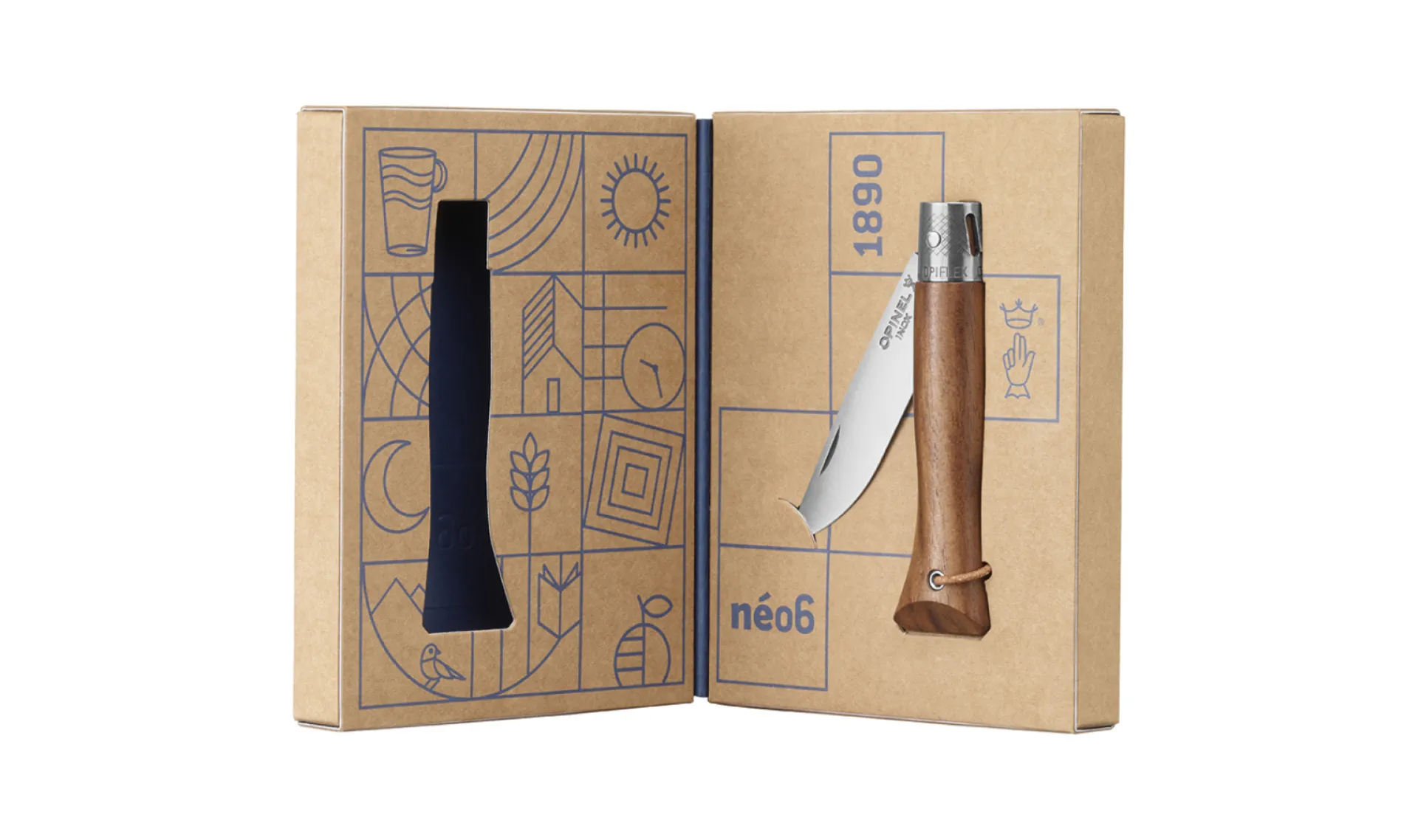 Discount Opinel néo6 Opiflex Noyer Noir